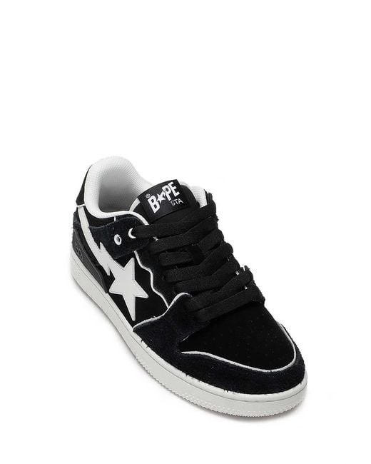 A Bathing Ape Black Sneakers for men