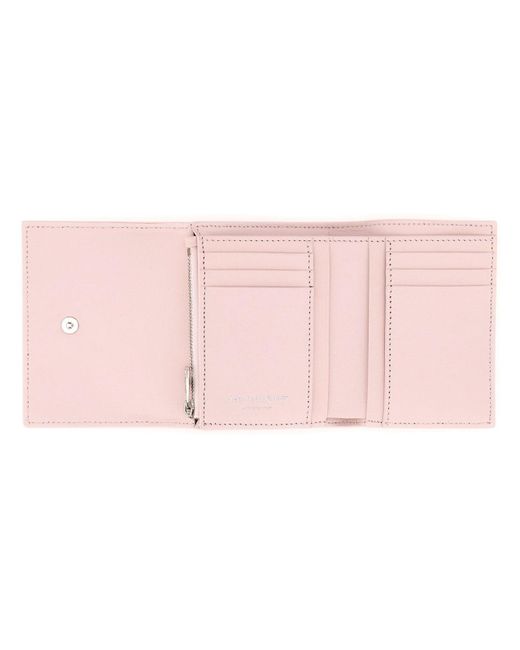 Alexander McQueen Pink Trifold Wallet