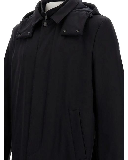 Fay Blue New Morning Travel Jersey Nero for men