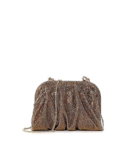 Benedetta Bruzziches Brown Venus La Petite Clutch