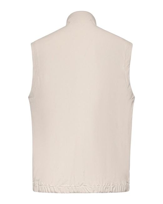 Eleventy Natural Nylon Vest for men