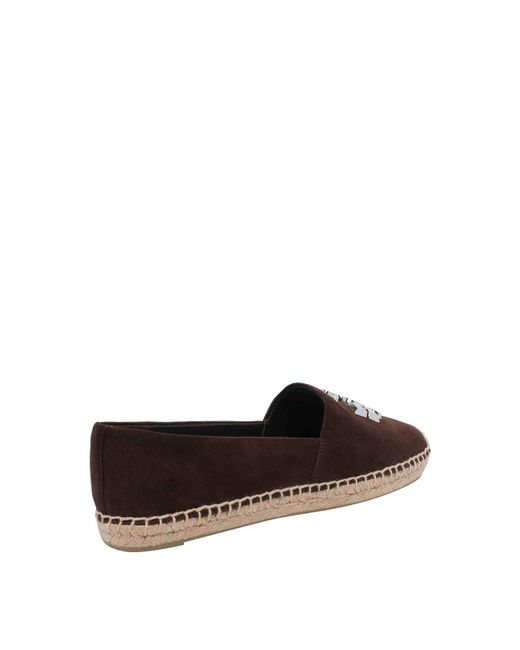 Tory Burch Brown Eleanor Espadrilles