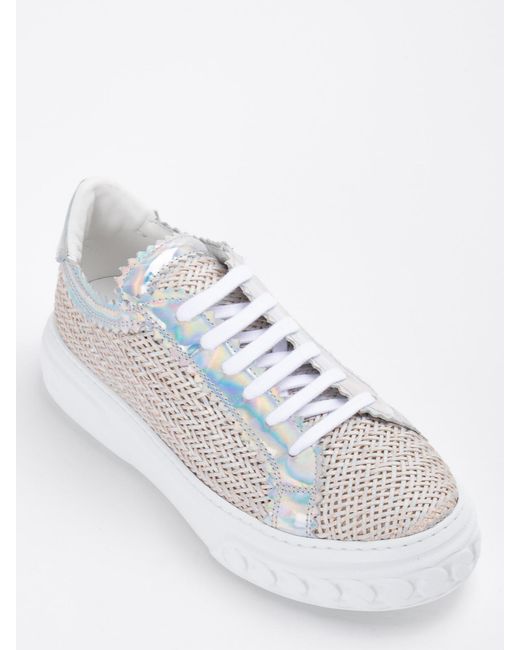 Casadei White Trainers