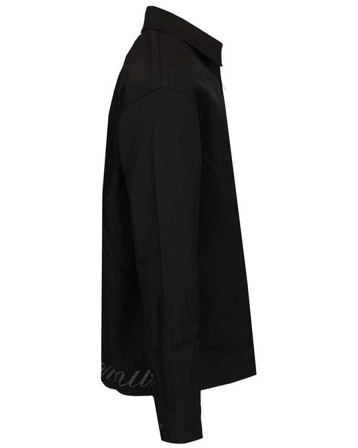 Jacquemus Black Mecano Shirt for men