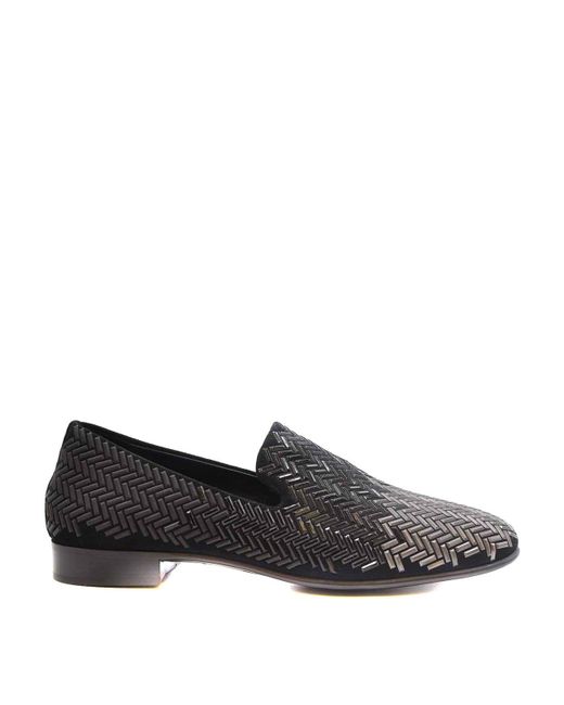 Giuseppe Zanotti Gray Moccasins for men