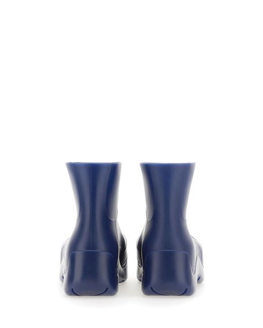 Bottega Veneta Blue Rain Boots for men