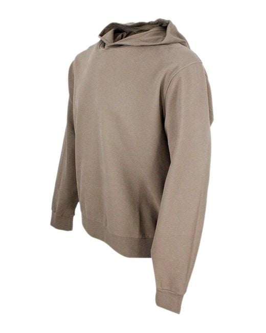 04651/A TRIP IN A BAG Gray Sweatshirt for men
