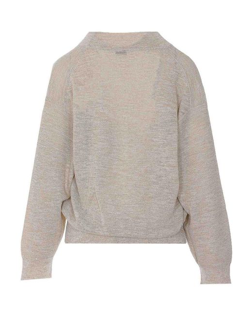 Brunello Cucinelli Natural Sweater