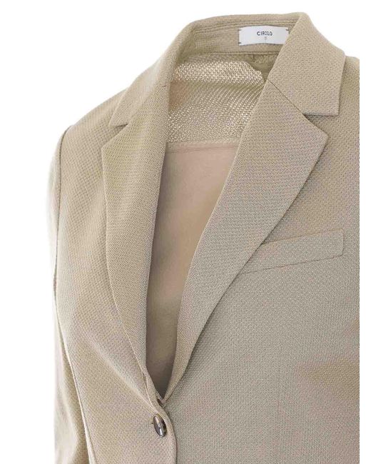 Circolo 1901 Natural Blazer