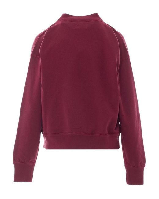 Isabel Marant Red Moby Sweatshirt