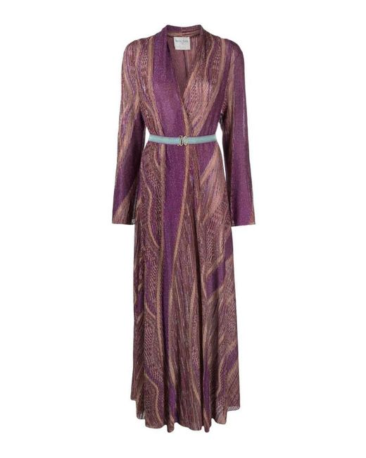Forte Forte Purple Jersey Long Dress