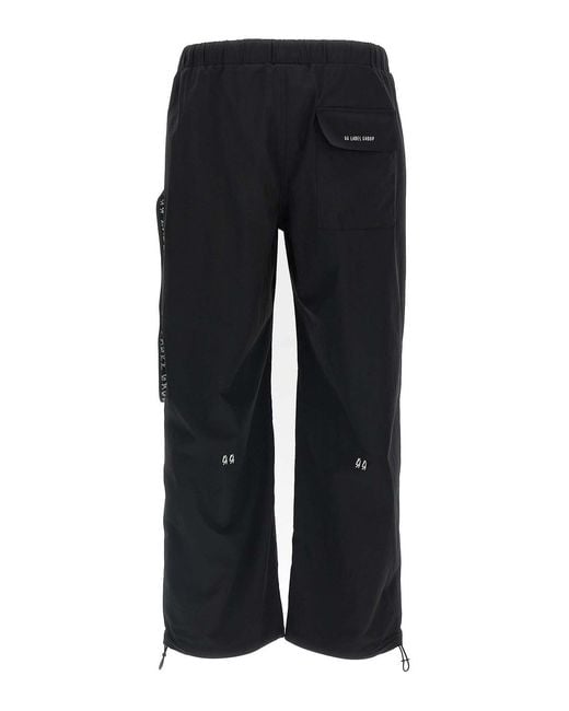 44 Label Group Blue Id Drawsting Pants for men