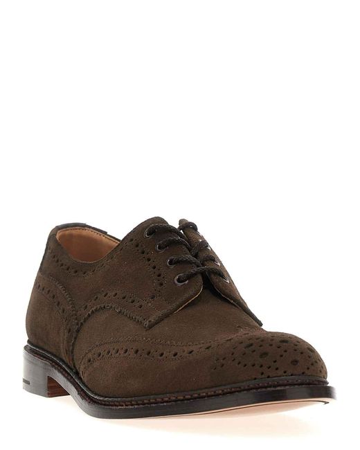 Tricker's Brown Bourton Lace Up Shoes for men