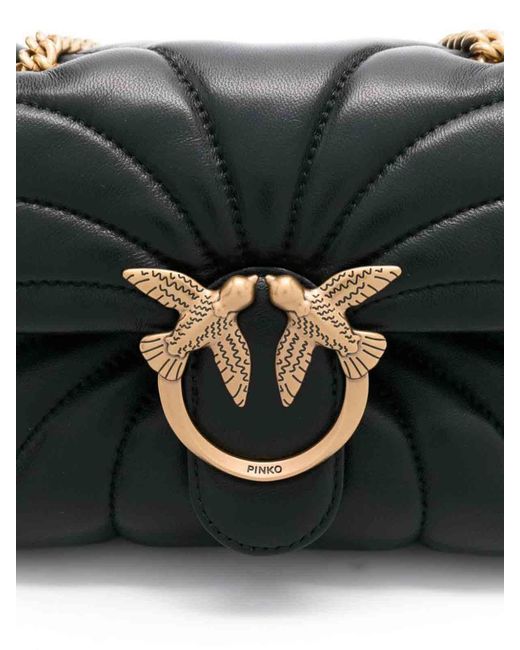 Pinko Black Leather Bag