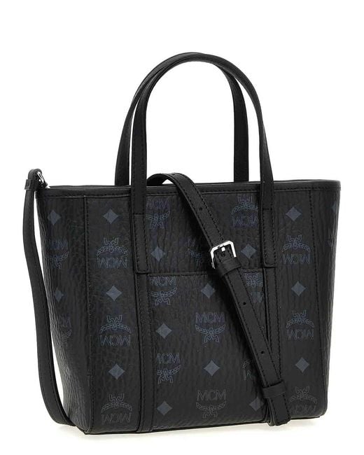 MCM Black Toni Mini Shopping Bag