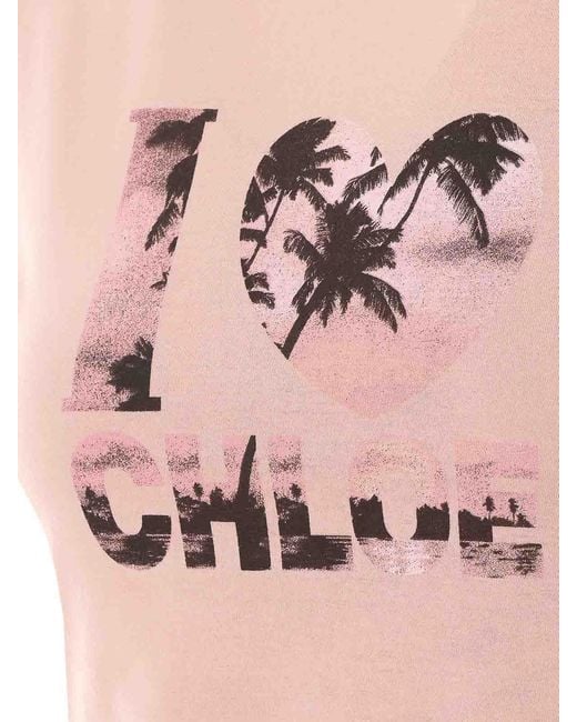 Chloé Pink Chlo Desert Rose New Baby T-Shirt