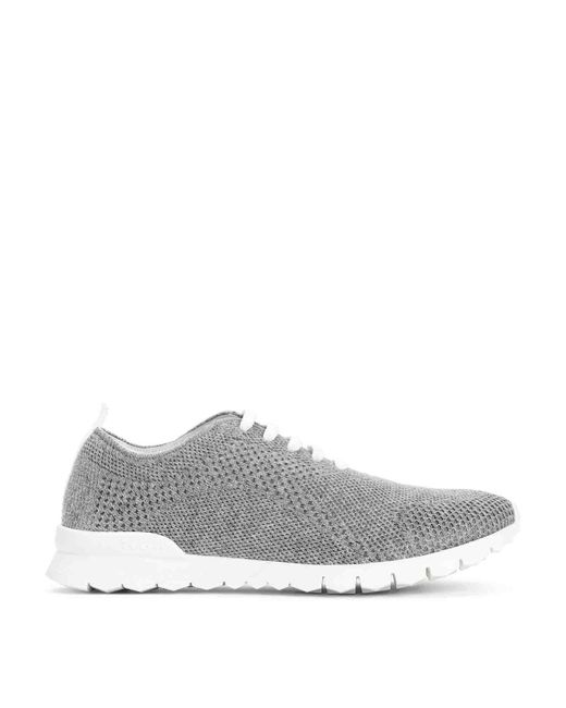 Kiton White Fits Sneakers for men