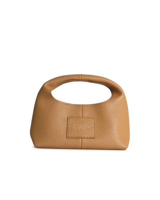 Borsa Mini The Sack di Marc Jacobs in Brown