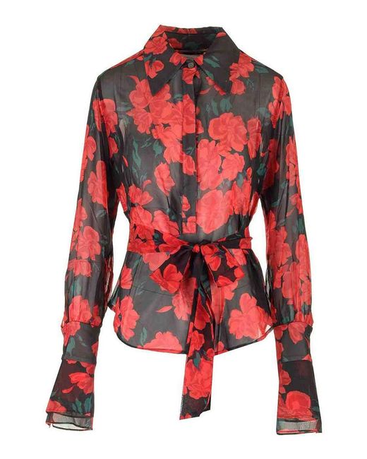 Equipment Red Mahalia Shirt