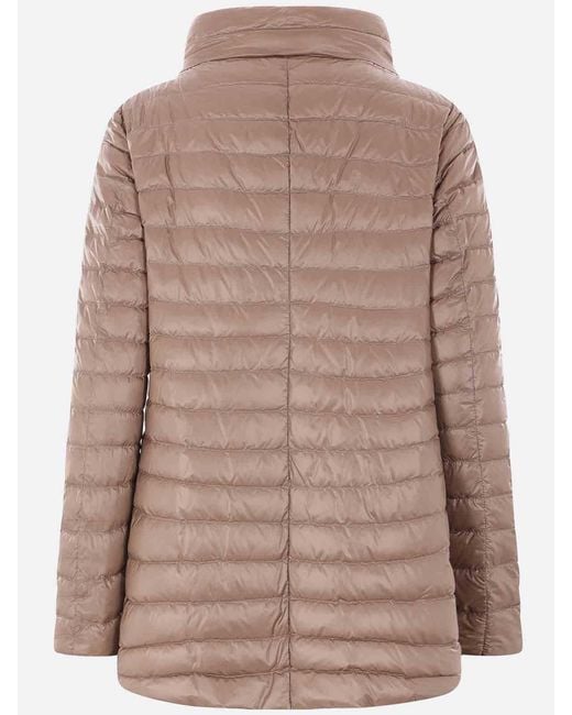 Herno Brown Reversible Puffer Jacket
