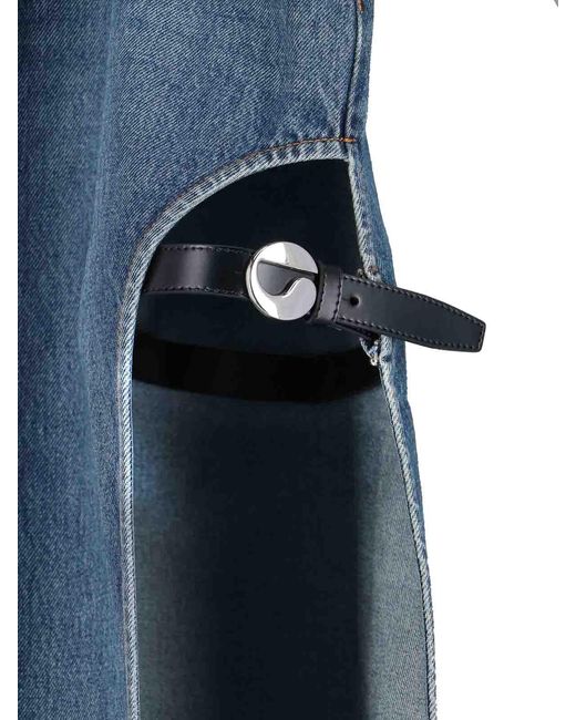 Coperni Blue Maxi Skirt