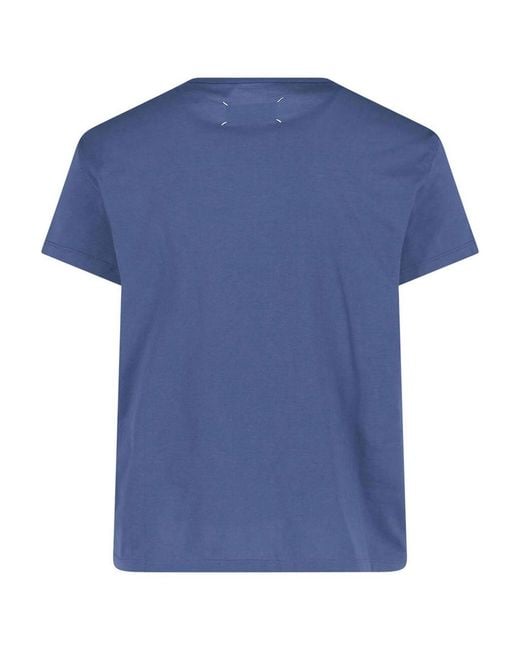 Maison Margiela Blue T-Shirt for men