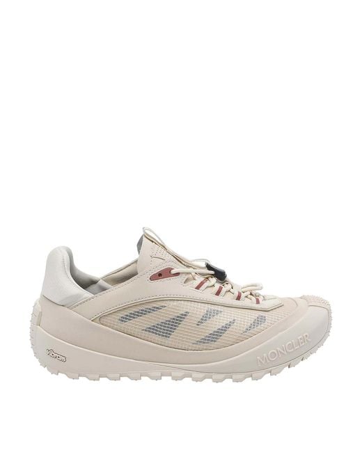Moncler White Trailgrip Sneakers