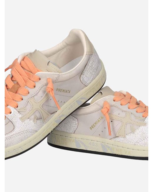 Premiata Pink Sneakers