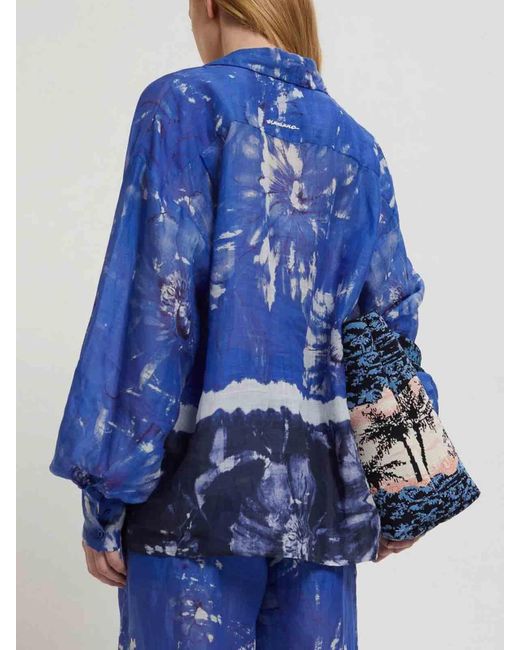 Ermanno Scervino Blue Shirt