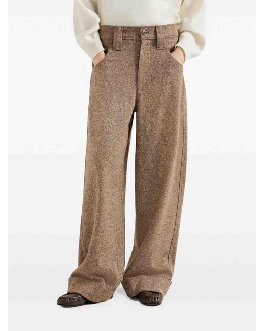 Brunello Cucinelli Natural Pants