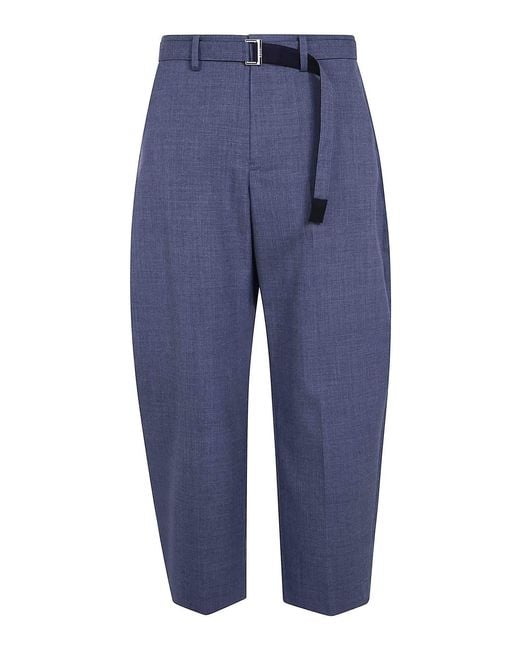 Sacai Blue Suiting Pants for men