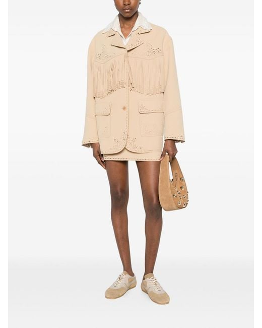 Ermanno Scervino Natural Blazer