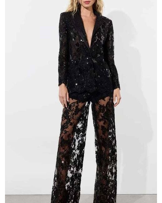 Alice + Olivia Black Alice + Olivia Judith Blazer