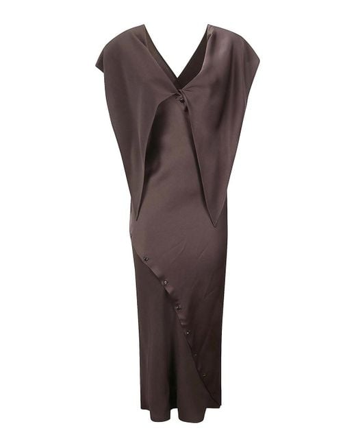 Setchu Brown Long Dress