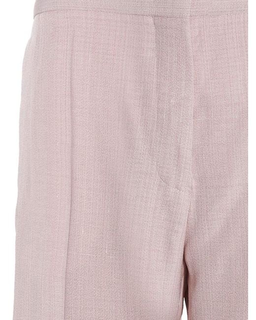 Jil Sander Pink Tailored Pants