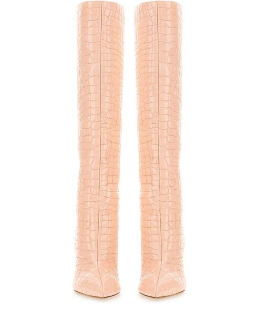 Paris Texas White Boots