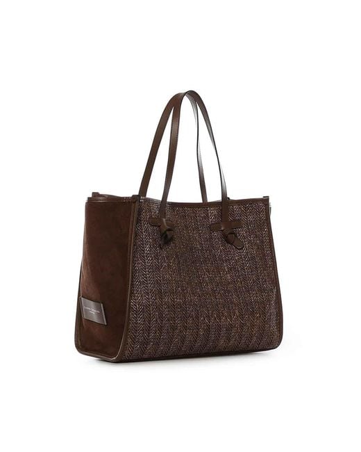 Gianni Chiarini Brown Marcella Shopping Bag