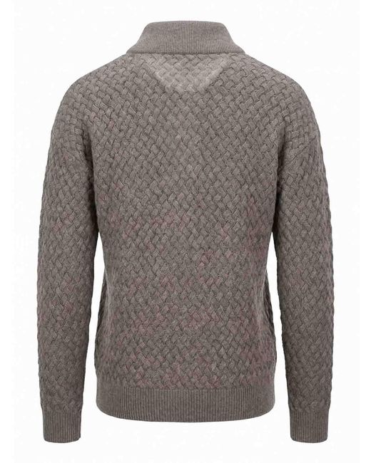 Bottega Veneta Gray Sweater for men