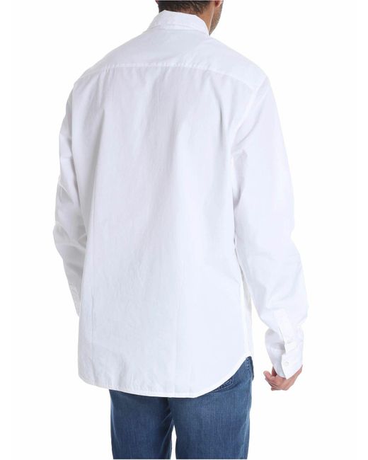 Vivienne Westwood White Shirt With Patch Pocket for men