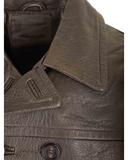 Giorgio Brato Brown Double Brested Jacket for men