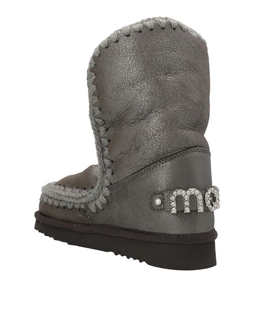 Mou Gray Eskimo 24 Ankle Boots