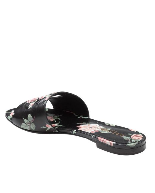 Dolce & Gabbana Pink Flat Slipper