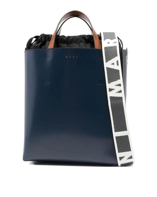 Borsa Tote di Marni in Blue