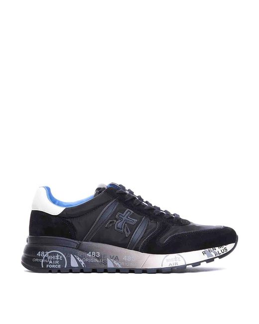 Premiata Blue Lander Sneakers for men
