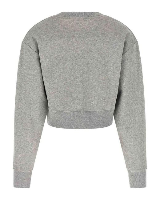 Balmain Gray Sweatshirt
