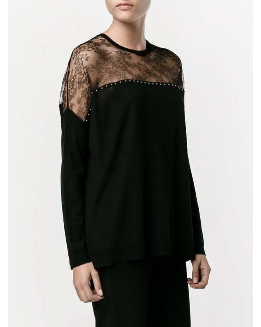 Valentino Black Crewneck