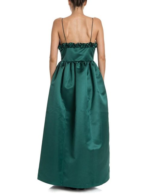 Vivetta Green Ankara Dress