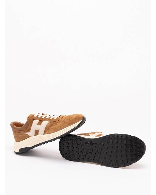 Hogan Brown Hyperlight Sneakers for men