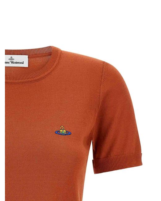 Vivienne Westwood Orange Bea Top