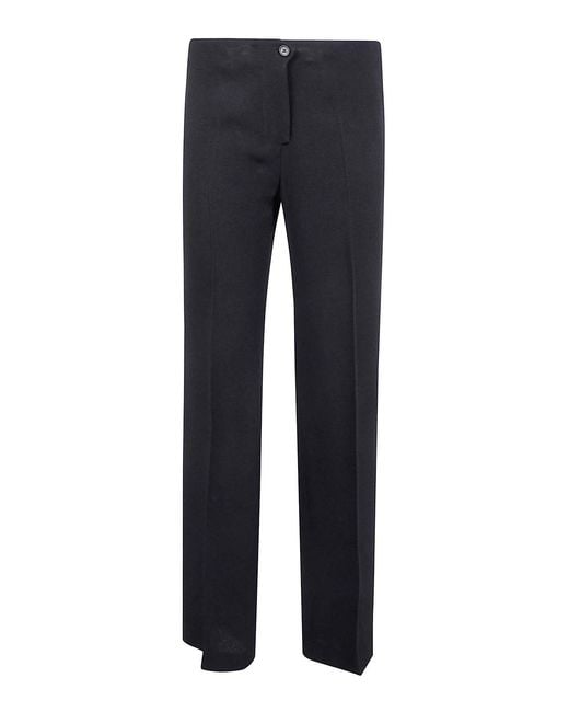 N°21 Blue Low Waist Flared Pants